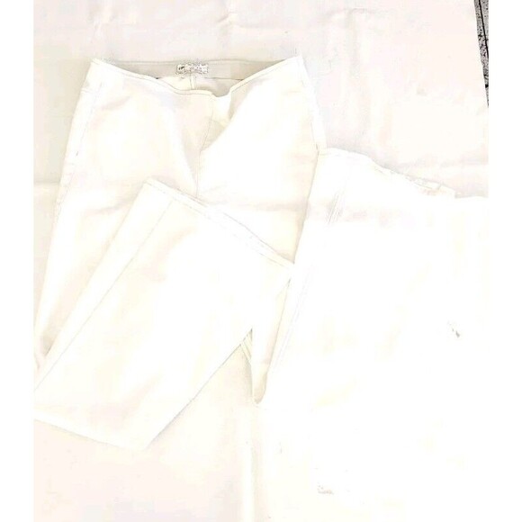 Free People Penny Pull On Flare Jeans Ivory White Stretch 31 - Picture 1 of 9